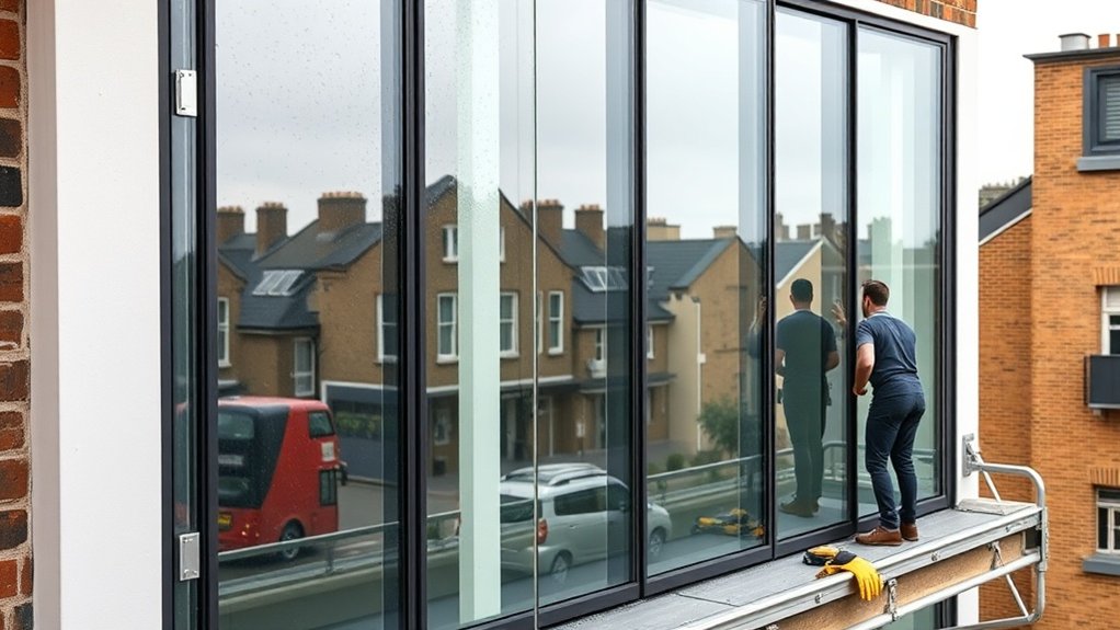 Polycarbonate to Glass Conversion Bletchley