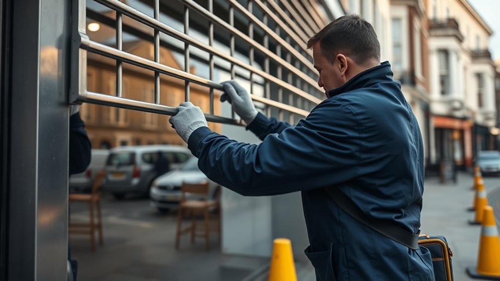 Security Grille Installation Bletchley