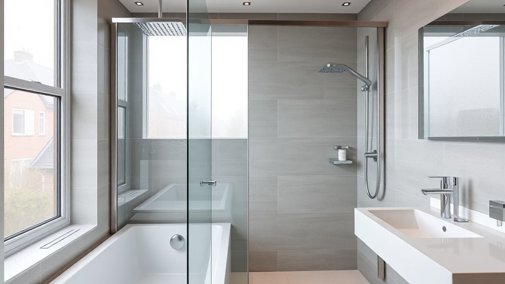 Semi-Frameless Shower Screens Bletchley
