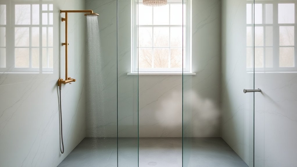 Wet Room Glass Panels Bletchley